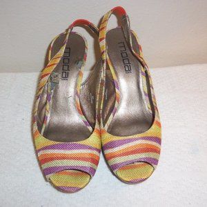 Multi-Color Slingback